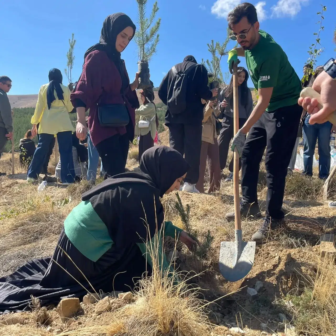 Bayburt Üniversitesi'nde Fidan Dikimi ile Çevre Bilincine Dikkat Çekildi