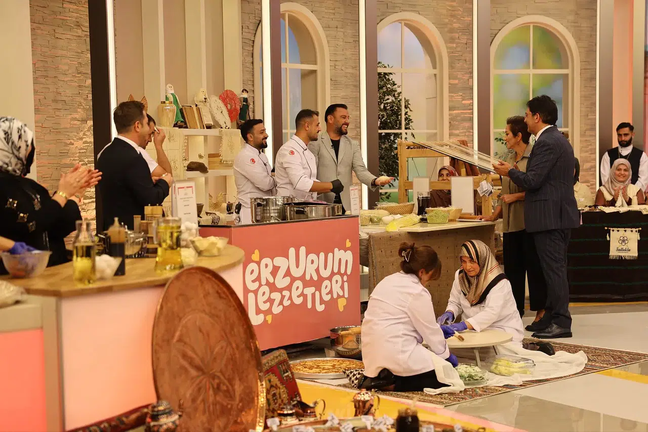 Erzurum'un Gastronomik Zenginliği TRT'de Tanıtıldı: Coğrafi İşaretli Lezzetler Sofrasında Buluştu