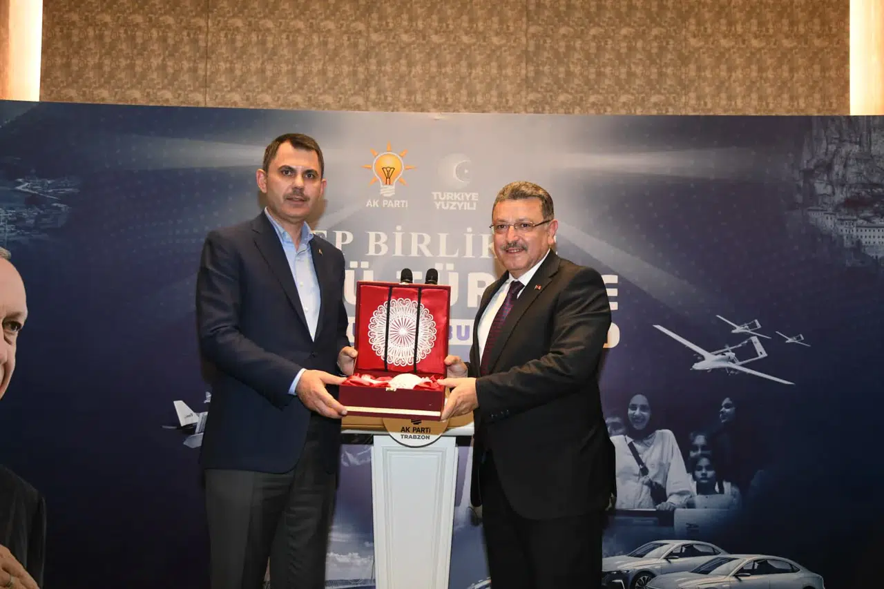Trabzon'da Bakan Kurum'dan projelere destek; Başkan Genç geleceğe umutla bakıyor