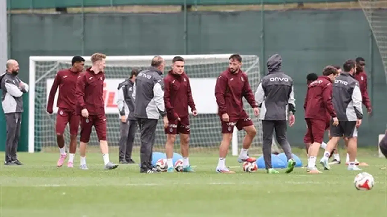 Trabzonspor Gaziantep maçı hazırlıklarına devam ediyor, sakatlık durumu güncellendi.