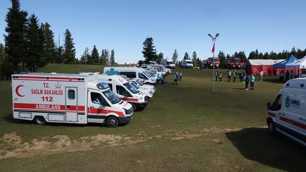 Akçaabat'ta Orman Yangınları İçin Önemli Tatbikat Gerçekleştirildi