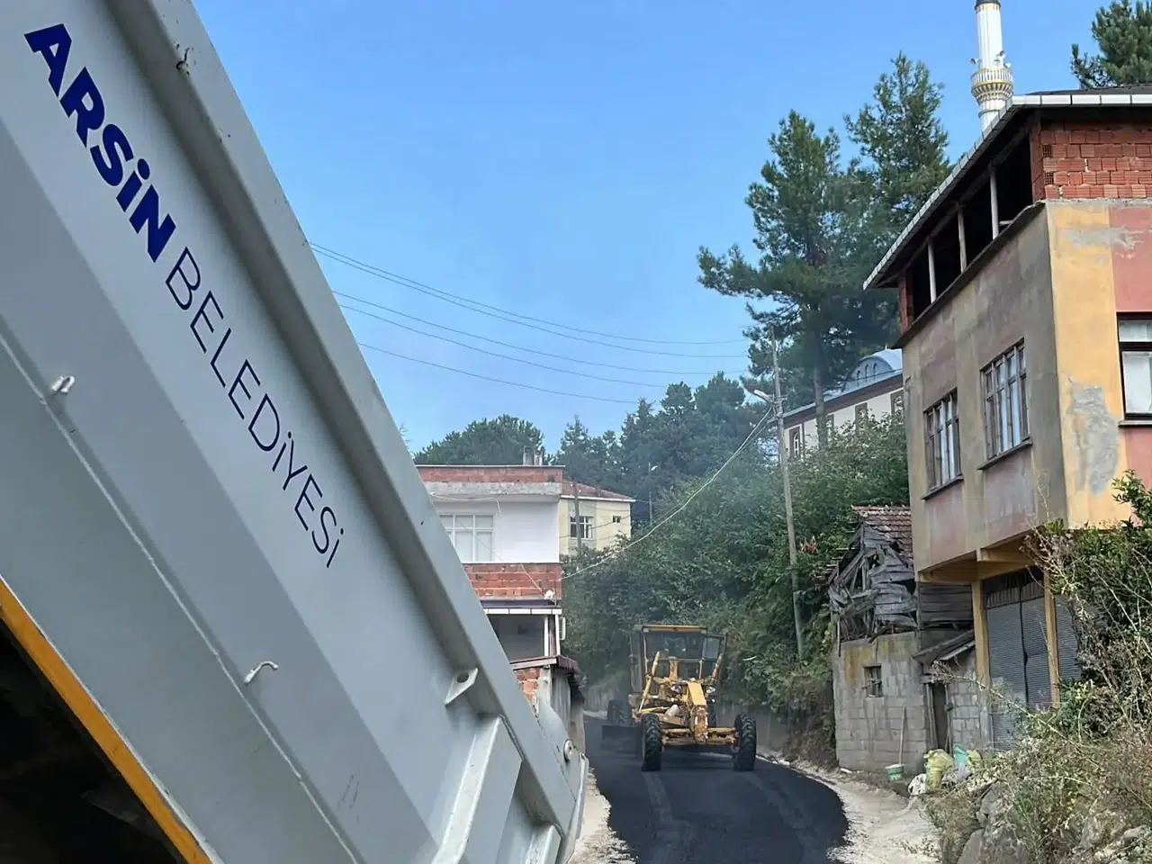 Arsin'de Fen İşleri Projeleri Tüm Hızıyla Süreklilik Arz Ediyor!