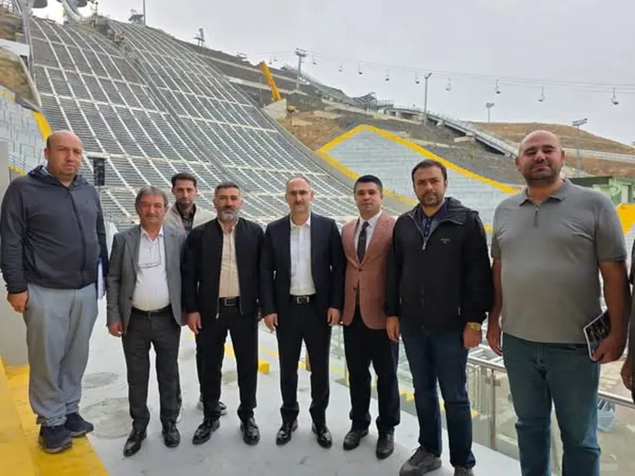 Erzurum'da modern Atlama Kuleleri tadilatı, uluslararası müsabakalara hazırlık!
