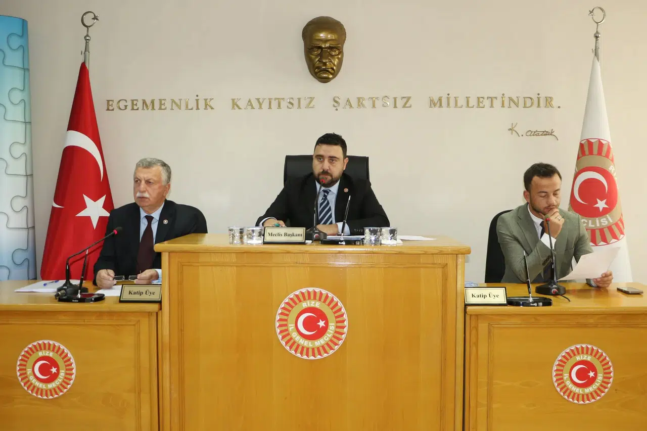 Rize İl Genel Meclisi Eylül Ayı Toplantılarını Tamamladı