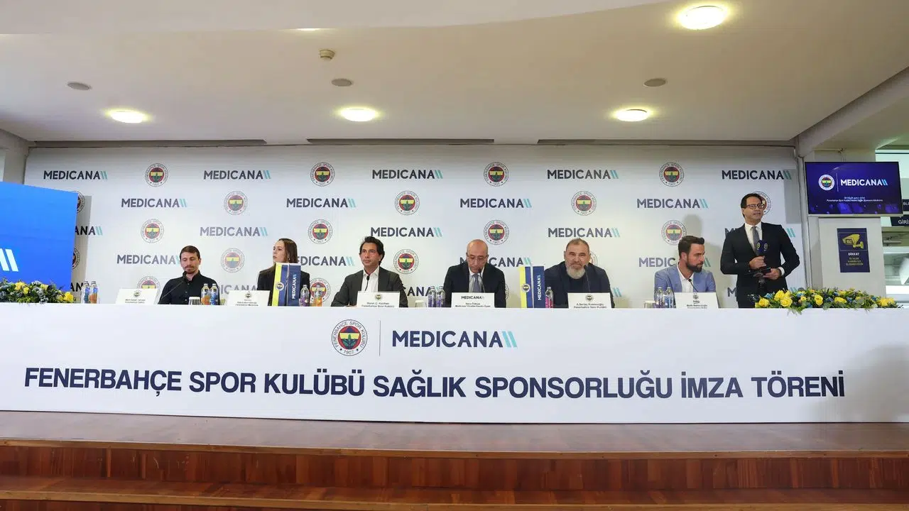 Medicana, Fenerbahçe'nin sağlık sponsoru oldu; tüm branşlara Sağlık desteği verecek!