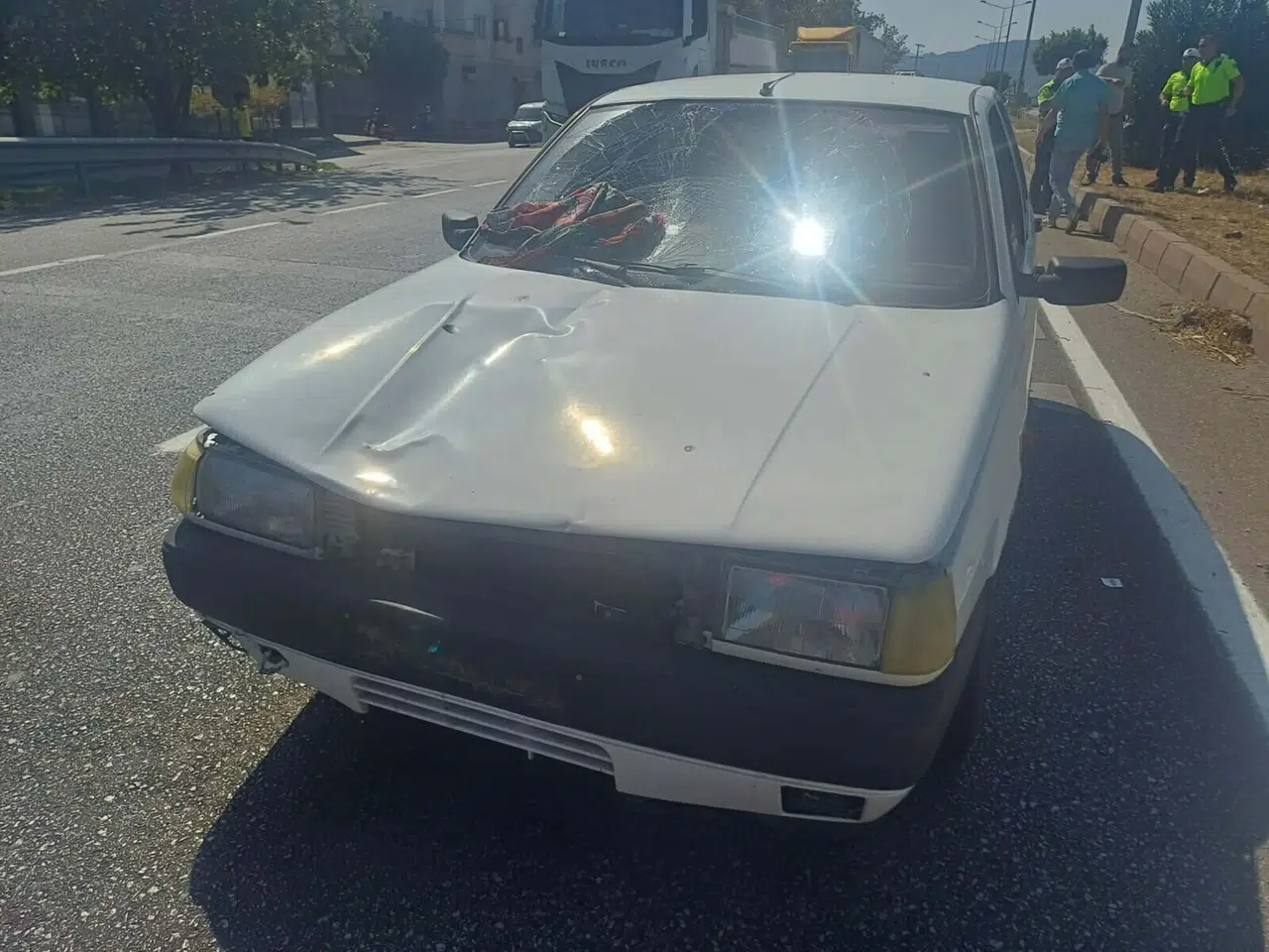 Salihli'de otomobilin çarptığı 60 yaşındaki kadın hayatını kaybetti