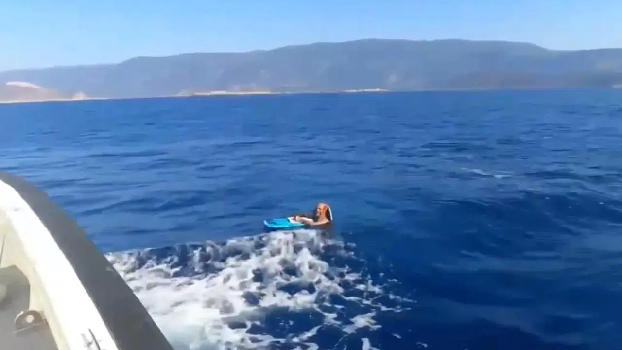 Antalya'da Yüzerek Yunan Adası'na Geçmeye Çalışan Sözde Kaçak Yakalandı