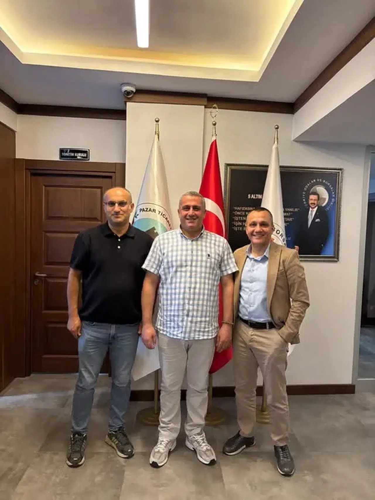 Pazar TSO ve İş Bankası, ekonomik kalkınma için önemli görüşmeler gerçekleştirdi