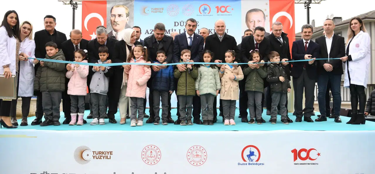 Bakan Tekin, Esin Olcay Anadolu Lisesi açılışında eğitimdeki sorumlulukları vurguladı