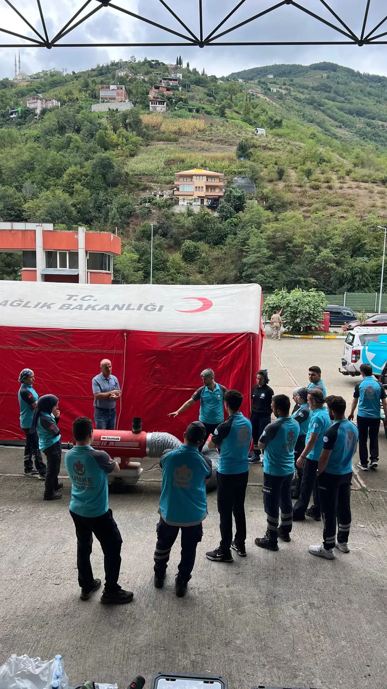 Trabzon'da UMKE, acil durumlar için eğitimle müdahale yeteneğini güçlendiriyor
