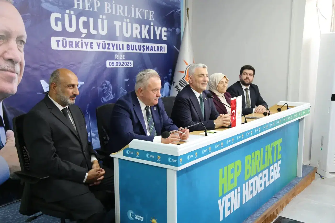 Rize'de Türkiye Yüzyılı Buluşmaları: Ekonomik Projeler ve Yerel Kalkınma İstişareleri Yapıldı