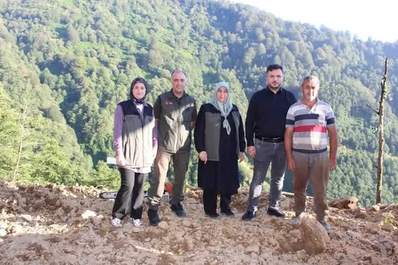 Artvin Orman Bölge Müdürü, ağaçlandırma projelerini yerinde inceledi