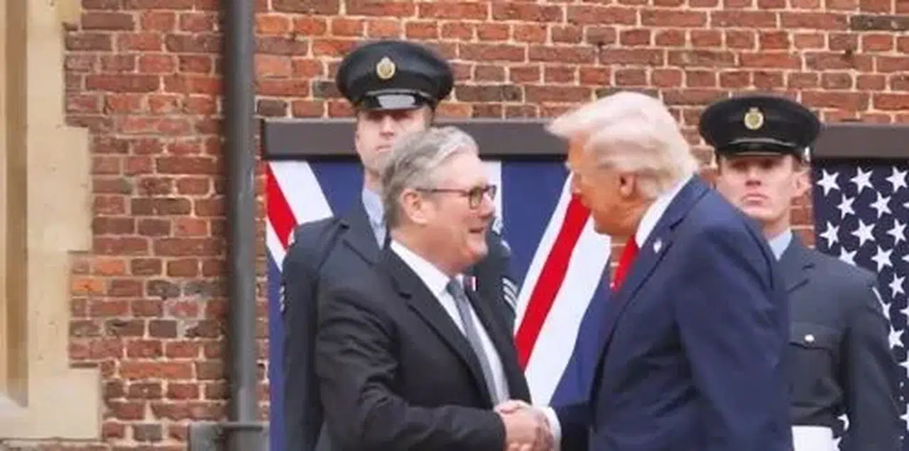 Trump ve Starmer, Chequers'ta teknoloji ve uluslararası meseleleri görüştü