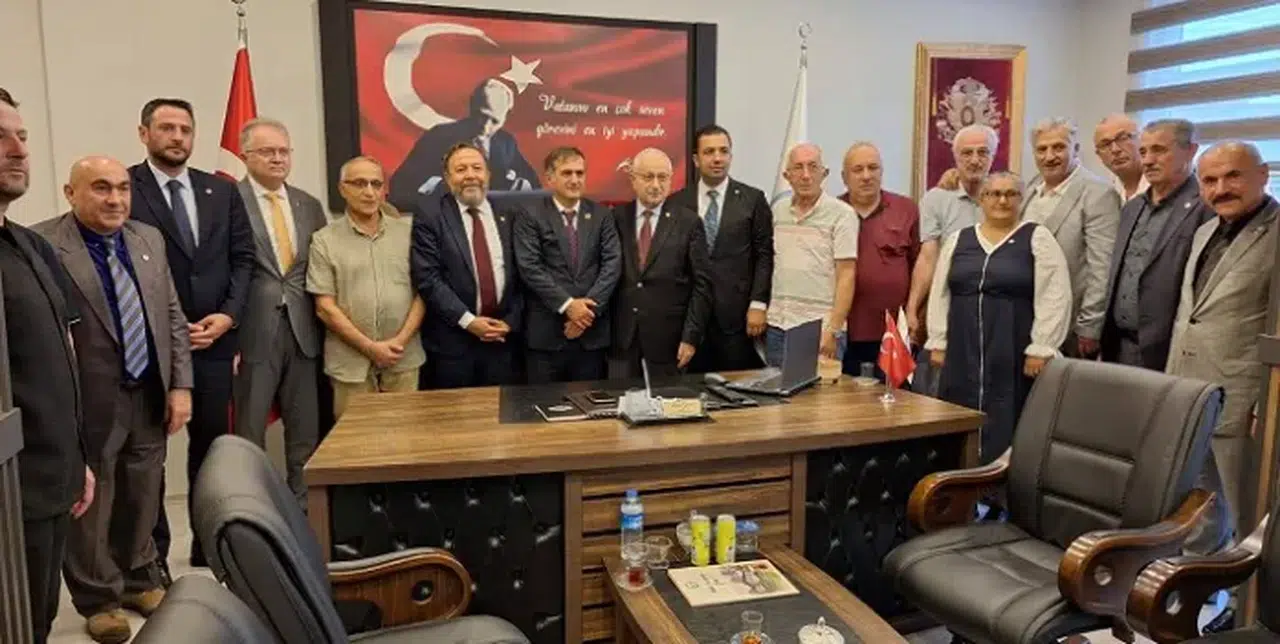 İyi Partiden Muhtarlar Federasyonuna Ziyaret