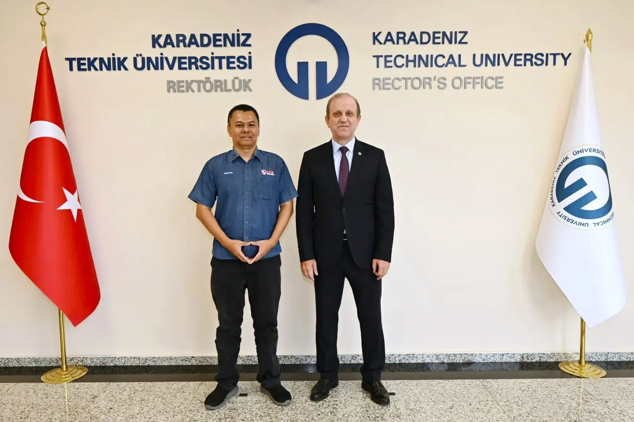 KTÜ, Malezya'dan uzmanla savunma sanayi için yeni malzeme ortak projeleri geliştiriyor