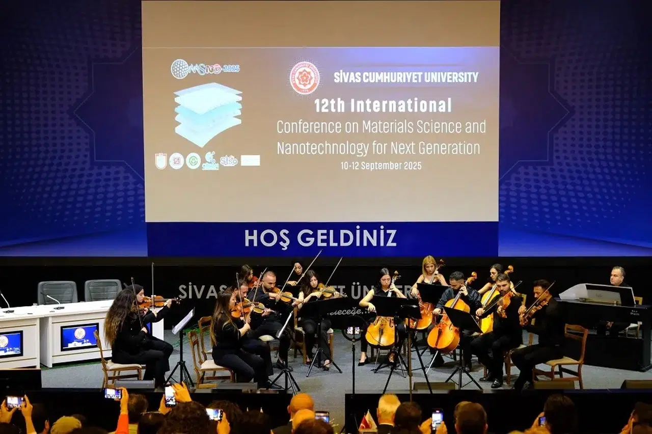 Sivas'ta Malzeme Bilimi ve Nanoteknoloji Konferansı Başladı, 130 Katılımcı Fikirlerini Paylaşıyor