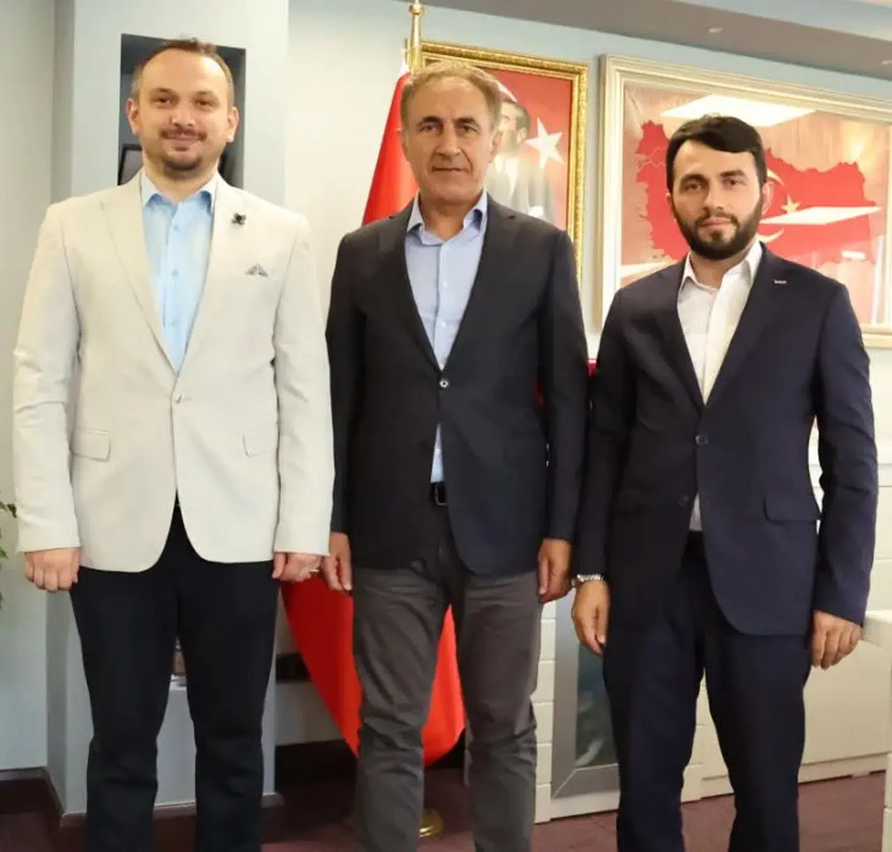 Düzköy Müftülüğünden Trabzon Gençlik ve Spor İl Müdürlüğüne Ziyaret