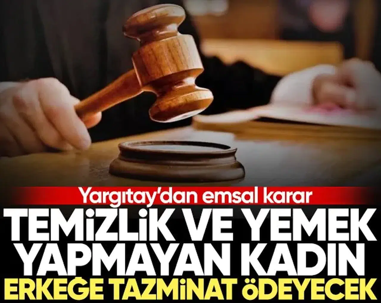Yargıtay'dan Çarpıcı Emsal: Ev İşlerini İhmali Nedeniyle Kadın, Eşine Tazminat Ödeyecek