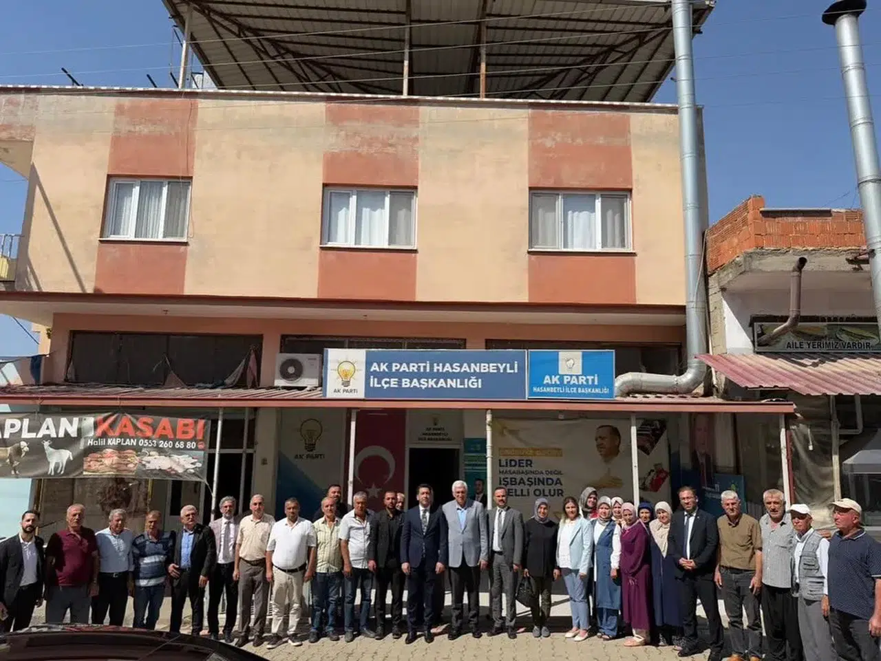 AK Parti Heyeti Hasanbeyli'yi Ziyaret Etti: Projeler ve Koordinasyon Ele Alındı