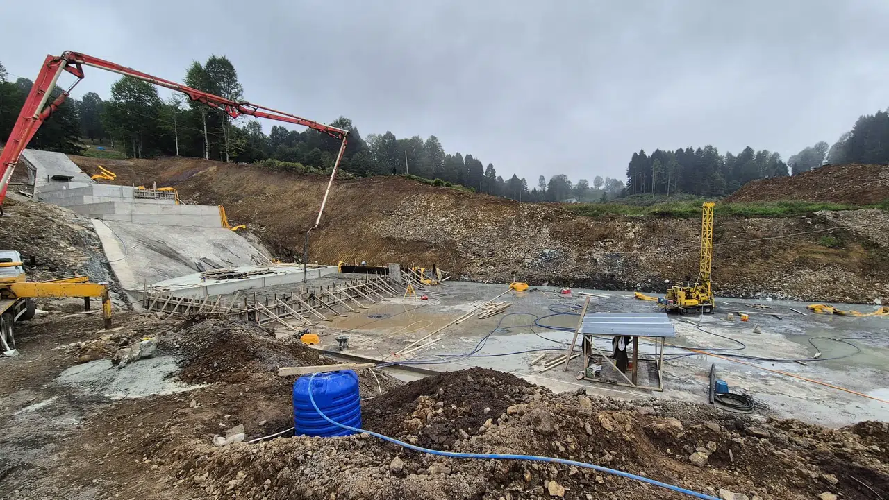 Trabzon Hıdırnebi Sel Kapanı Projesinde İnceleme Yapıldı