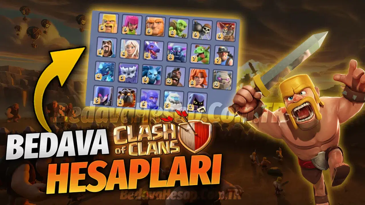 Bedava Coc Hesapları | (Güncel Liste) 2026