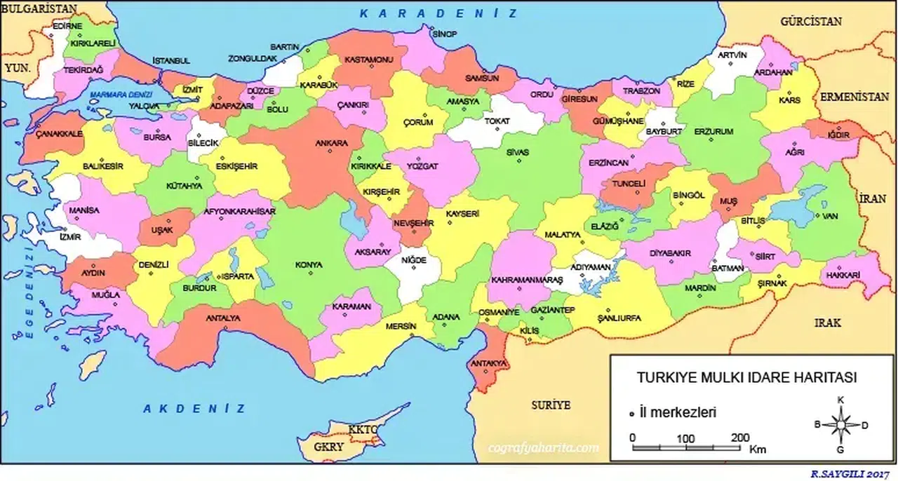 25 İlçe, Yeni İl Statüsüne Kavuşuyor! İşte O İlçeler Liste Halinde!