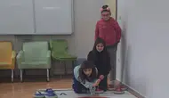 Arhavi’de Öğrenciler Floor Curling ile Tanıştı