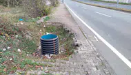 Rize’de Yaya Kaldırımında Tehlike: Rögar Kapağı Aylardır Açık Bırakıldı