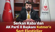Doğru Parti Rize İl Başkanı Serkan Kaba’dan AK Parti İl Başkanı Katmer’e Sert Eleştiriler