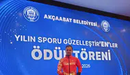 Trabzon Büyükşehir Belediyesi'nin Özel Sporcusu Emrah’a Anlamlı Ödül
