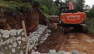 Salarha'da Afet Giderme Çalışmaları Kapsamında Yolda Yenileme İşlemleri Tamamlandı