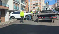 "Aracın İstinat Duvarında Sıkışması Kaza Anını Gözler Önüne Serdi"