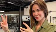 Demet Şener'in spor kazası! Kahkahalara boğuldu