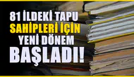 Hisseli tapu sahipleri için yeni düzenleme! 81 ildekileri ilgilendiriyor