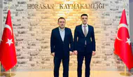 Horasan Kaymakamlığı’na Üst Düzey Ziyaret