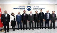 Karadeniz Teknik Üniversitesi ile Çankırı Karatekin Üniversitesi Arasında İş Birliği Görüşmesi