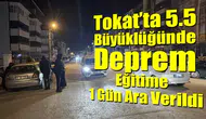Tokat’ta 5.5 Büyüklüğünde Deprem: Eğitime 1 Gün Ara Verildi