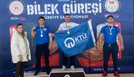 KTÜ Öğrencisi Toygar Arslan Türkiye Bilek Güreşi Şampiyonu Oldu