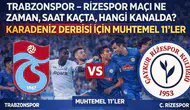 Trabzonspor – Rizespor Maçı Ne Zaman, Saat Kaçta, Hangi Kanalda? Karadeniz Derbisi İçin Tüm Detaylar