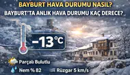 Bayburt Hava Durumu: 10 Mart 2026 Salı Günü Bayburt’ta Sıcaklık Kaç Derece, Kar Yağacak mı?