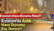 12 Mart 2026 Erzurum Hava Durumu: Sıcaklık Kaç Derece, Kar Yağışı Var mı?