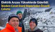 Elektrik Arızası Yükseklerde Giderildi: İkizdere Çoruh Enerji Ekiplerinden Özverili Çalışma