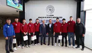 Türkiye İkincisi Hentbol Takımından Trabzon GSİM’e Ziyaret