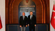 TFF Bölge Müdürü Hamdi Aslan’dan Trabzon Valisi Tahir Şahin’e Ziyaret