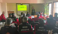 Rize’de İtfaiye Personeline Bağımlılıkla Mücadele Eğitimi ve YEDAM Tanıtımı