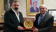 Çaykur Rizespor Başkanı İbrahim Turgut’a Ziraat Mühendisleri Odası’ndan Teşekkür Plaketi