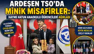 Ardeşen TSO’da Minik Misafirler: Hayme Hatun Anaokulu Öğrencileri Ağırladı