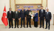 MHP Erzurum İl Teşkilatından Emniyet Müdürlüğü’ne Anlamlı Ziyaret