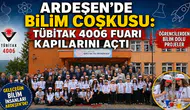 Ardeşen’de Bilim Coşkusu: TÜBİTAK 4006 Fuarı Kapılarını Açtı