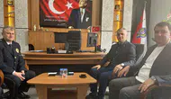 Yomra Belediye Başkanı Mustafa Bıyık’tan Emniyet Müdürü Kenan Bıyık’a Ziyaret